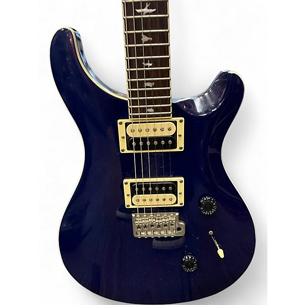Used PRS SE Standard 24 Blue Solid Body Electric Guitar