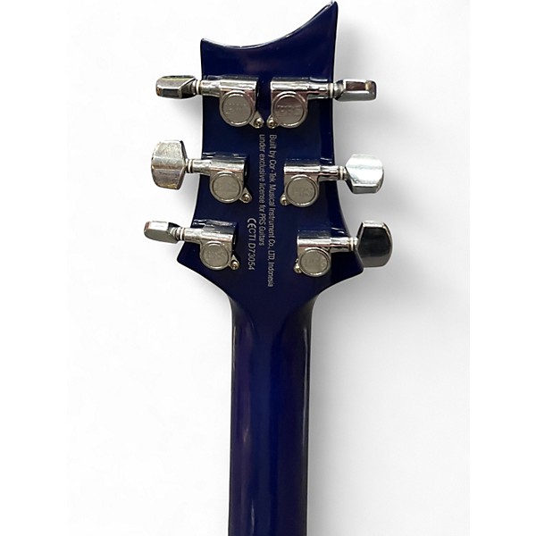 Used PRS SE Standard 24 Blue Solid Body Electric Guitar
