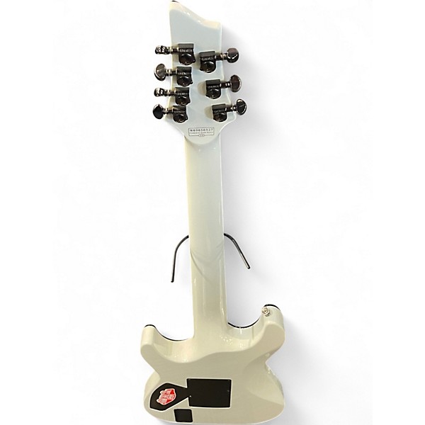 Used Schecter Guitar Research Hellraiser C7 Floyd Rose Alpine White Solid Body Electric Guitar