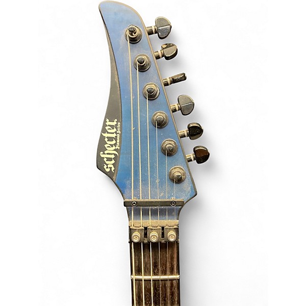 Used Schecter Guitar Research Banshee GT FR6 Trans Purple Solid Body Electric Guitar