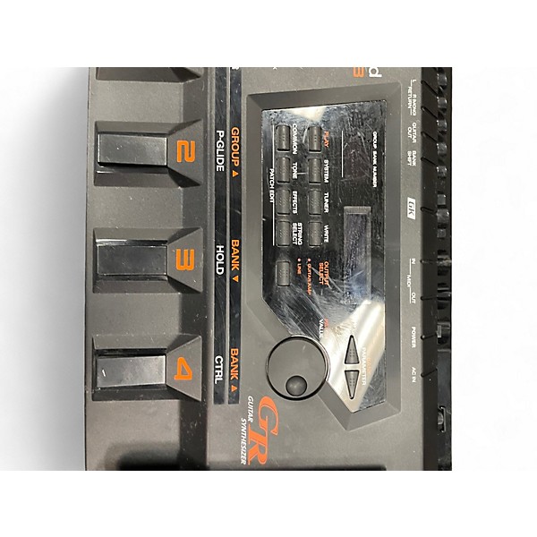 Used Roland GR-33 SYNTH Effect Pedal Package