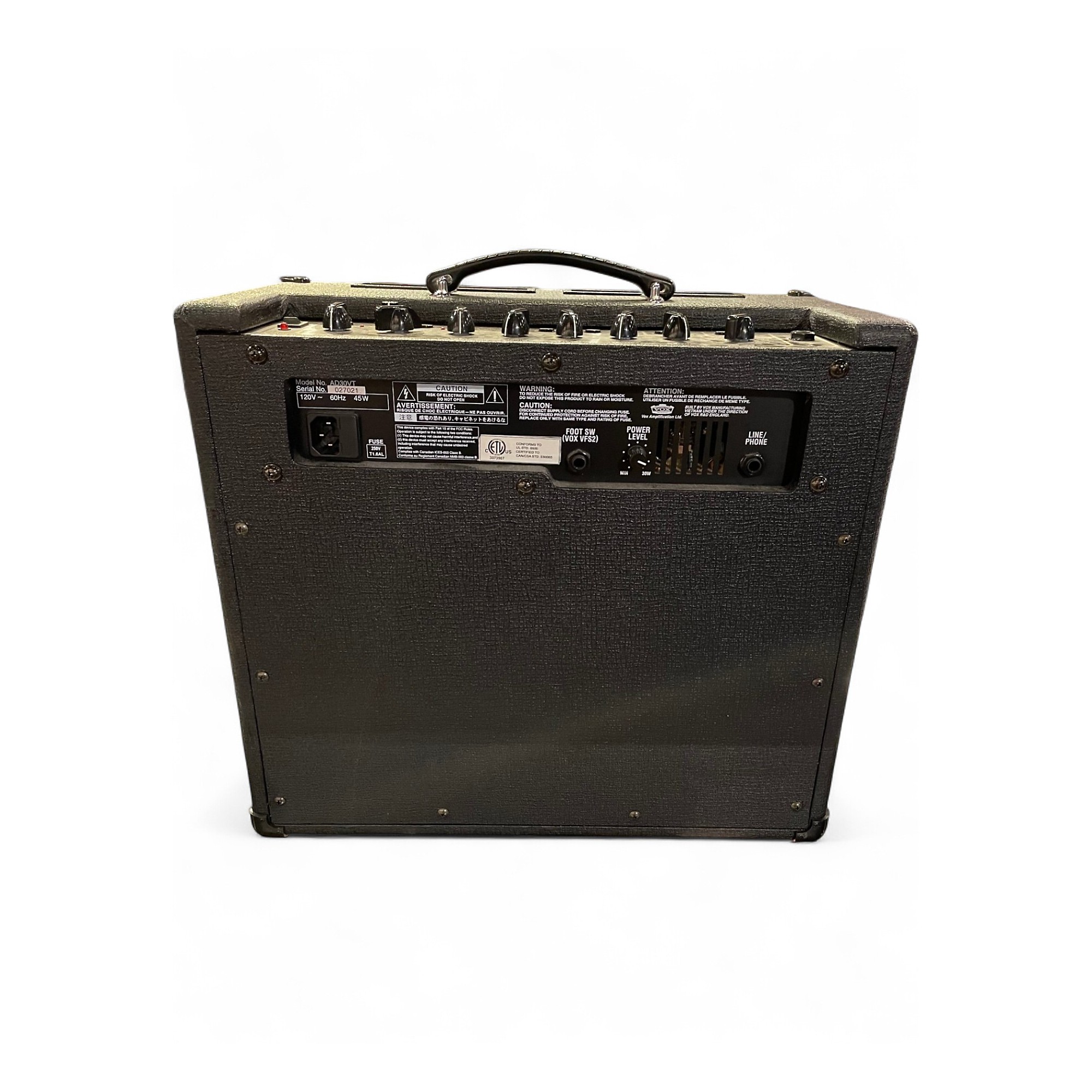 Used VOX VC12SV Valvetronix Footswitch | Guitar Center