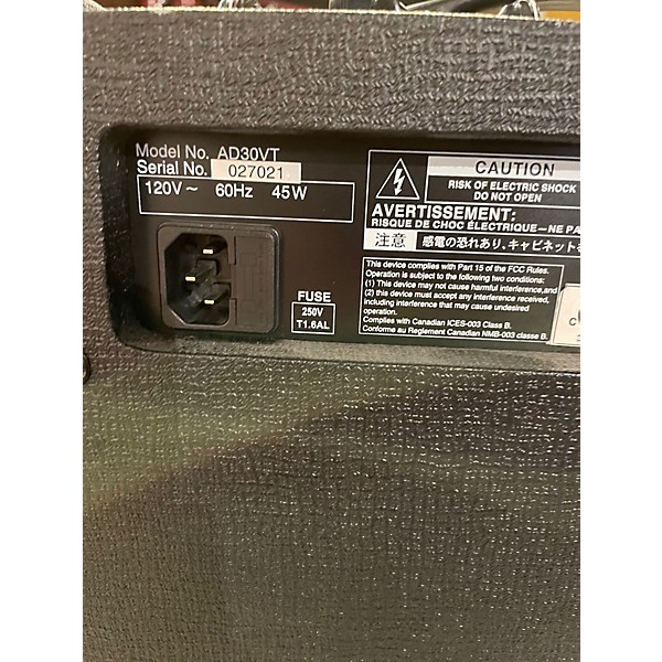 Used VOX VC12SV Valvetronix Footswitch