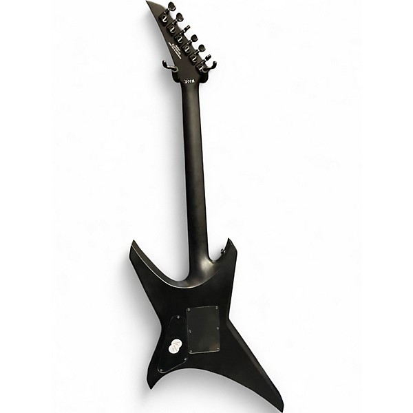 Used Jackson X Series Warrior Satin Black Solid Body Electric Guitar