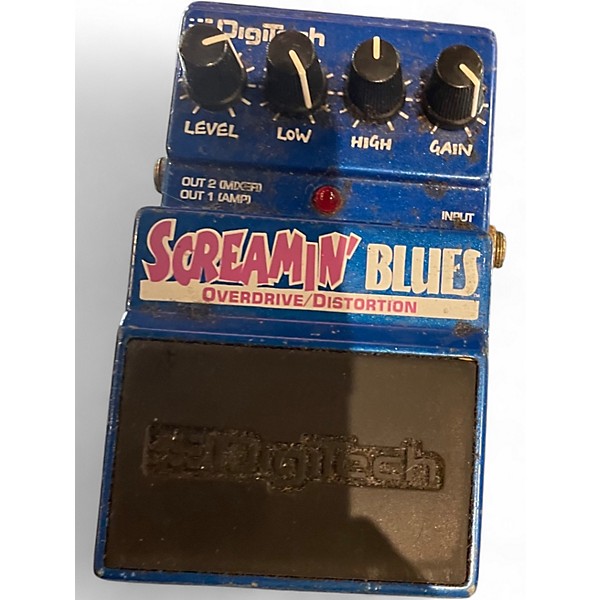 Used DigiTech Screamin' Blues Overdrive Effect Pedal