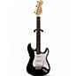 Used Squier Affinity Stratocaster Flat Black Solid Body Electric Guitar thumbnail
