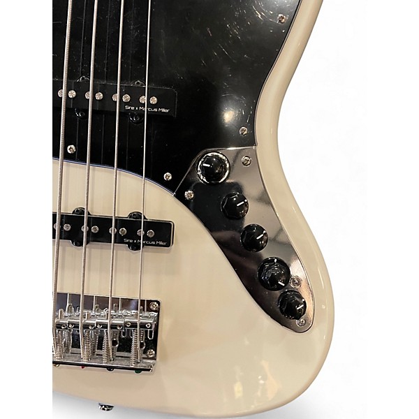 Used Sire Marcus Miller V3 Olympic White Electric Bass Guitar