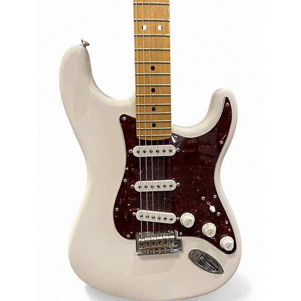 Used Fender Stratocaster WHITE Solid Body Electric Guitar