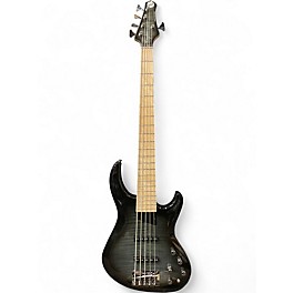 Used MTD KINGSTON SARATOGA DLX Trans Black Electric Bass Guitar