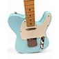 Used 2002 Fender Standard Telecaster Daphne Blue Solid Body Electric Guitar