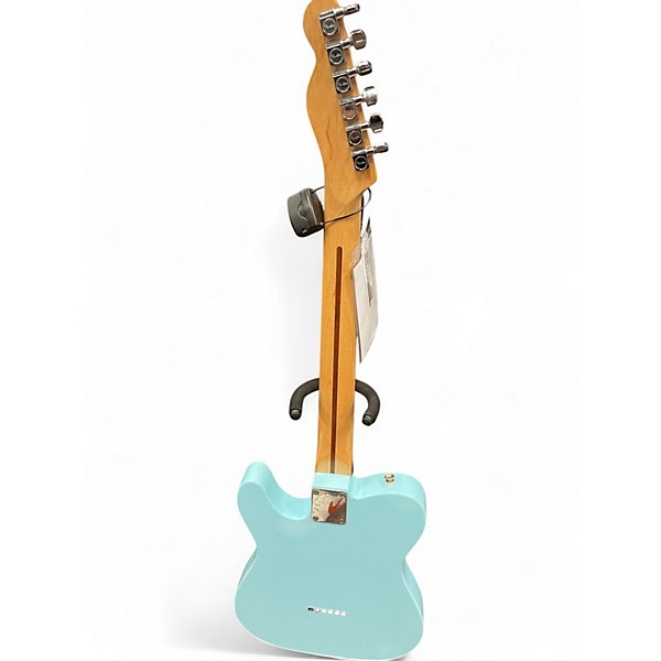 Used 2002 Fender Standard Telecaster Daphne Blue Solid Body Electric Guitar