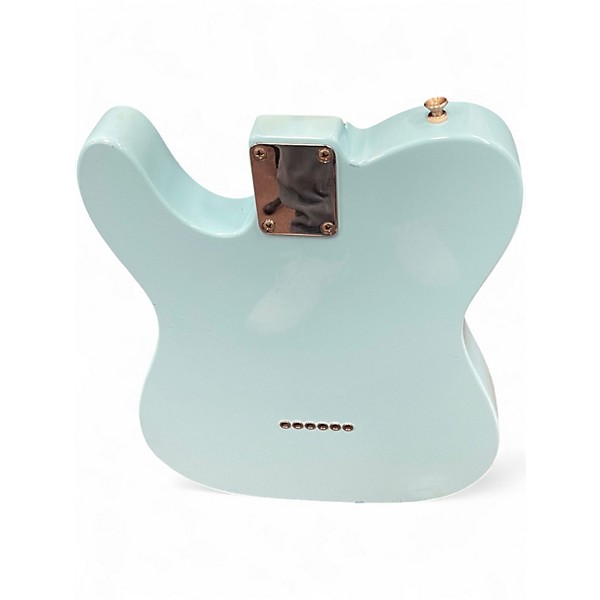 Used 2002 Fender Standard Telecaster Daphne Blue Solid Body Electric Guitar