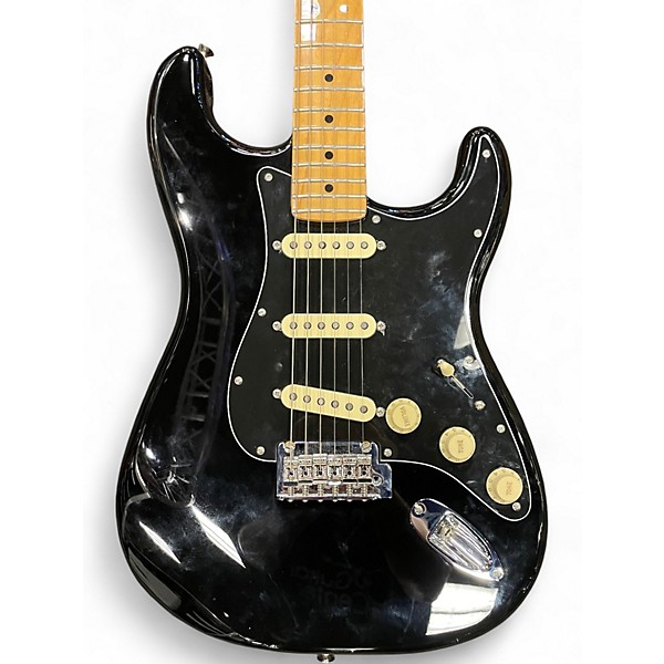 Used Fender Player Stratocaster BLACK Solid Body Electric Guitar