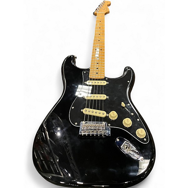 Used Fender Player Stratocaster BLACK Solid Body Electric Guitar