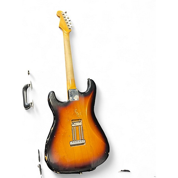 Used 2021 Fender WW10 61 Relic Stratocaster sunburst Solid Body Electric Guitar
