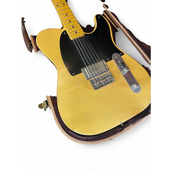 Used Nash Guitars E1-HB butterscotch Solid Body Electric Guitar
