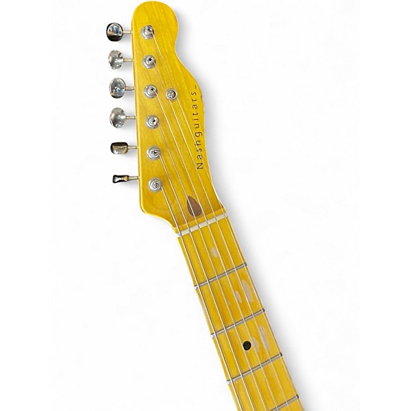 Used Nash Guitars E1-HB butterscotch Solid Body Electric Guitar