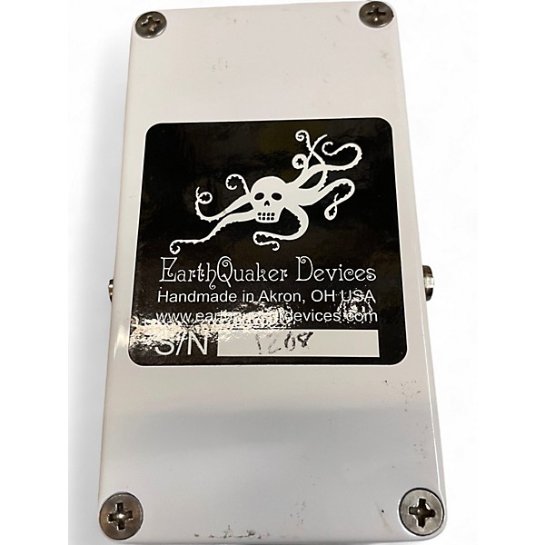 Used EarthQuaker Devices White Light Overdrive Effect Pedal