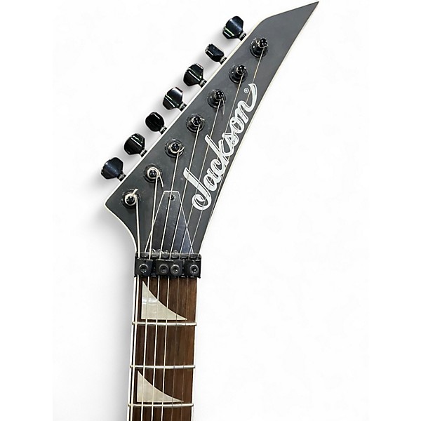 Used Jackson KVX-MG7 King V Satin Black Solid Body Electric Guitar
