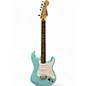 Used Squier Standard Stratocaster Daphne Blue Solid Body Electric Guitar thumbnail