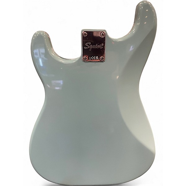Used Squier Standard Stratocaster Daphne Blue Solid Body Electric Guitar