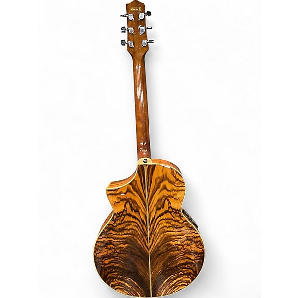 Used Ibanez EW20ZWE Zebrawood Acoustic Electric Guitar