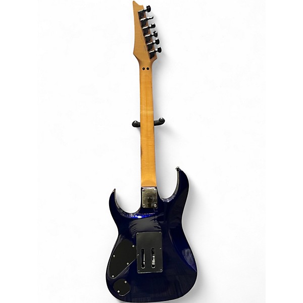 Used Ibanez RG570 Laser Blue Solid Body Electric Guitar