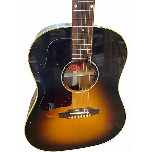 Used Gibson 1950 Reissue J45 Sunburst Acoustic Guitar
