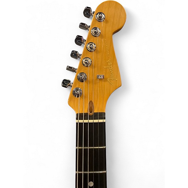 Used 2020 Fender American Ultra Stratocaster HSS Texas Tea Solid Body Electric Guitar