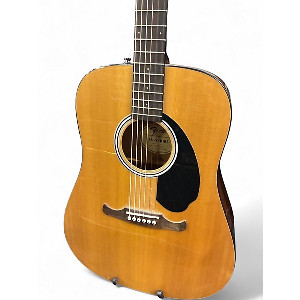 Used Fender FA-125 Natural Acoustic Guitar