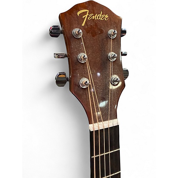 Used Fender FA-125 Natural Acoustic Guitar