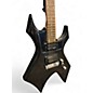 Used B.C. Rich Bronze Series Warlock Black Solid Body Electric Guitar