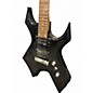 Used B.C. Rich Bronze Series Warlock Black Solid Body Electric Guitar