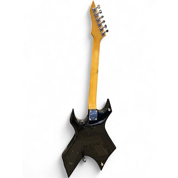 Used B.C. Rich Bronze Series Warlock Black Solid Body Electric Guitar