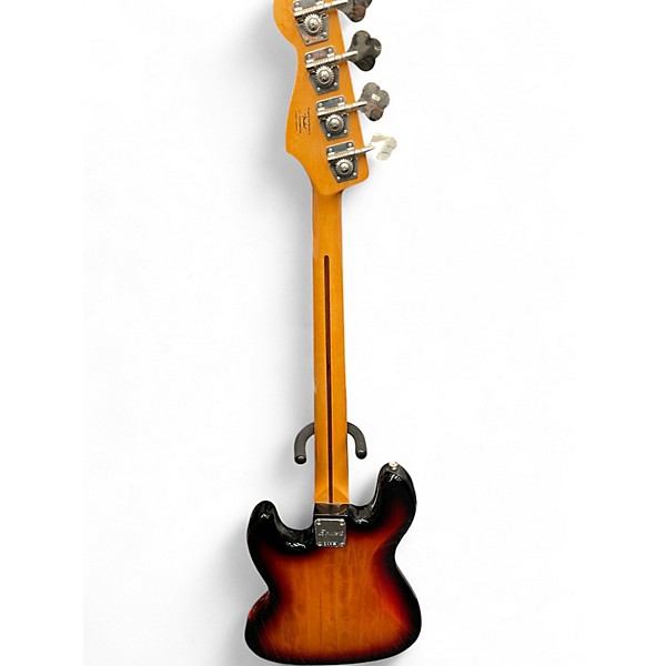 Used Squier Classic Vibe 1960S Jazz Bass 3 Tone Sunburst Electric Bass Guitar