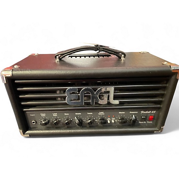 Used ENGL FIREBALL 25 SPECIAL EDITION W MATCHING 2X12 CAB Guitar Stack