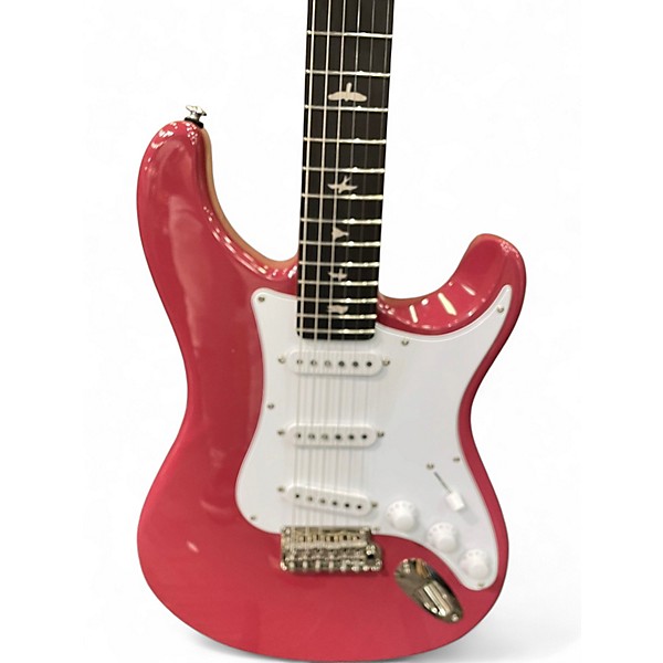 Used PRS SE Silver Sky Derby Red Solid Body Electric Guitar