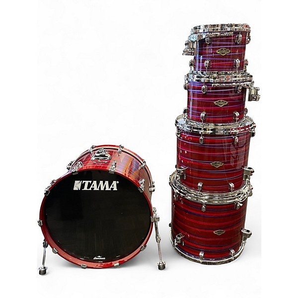 Used TAMA 5 Piece Starclassic Lacquer Phantasm Oyster Drum Kit