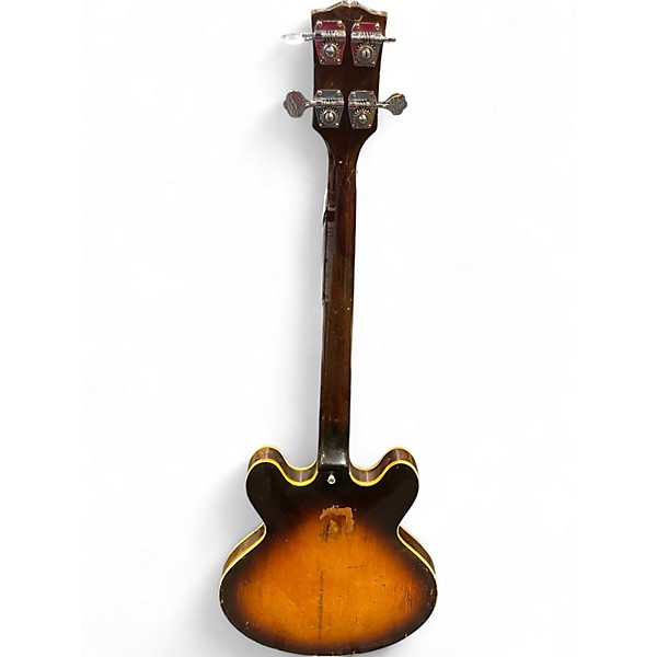 Vintage 1968 Gibson EB2 2 Color Sunburst Electric Bass Guitar
