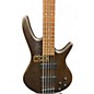 Used Ibanez GSR205 5 String Brown Electric Bass Guitar