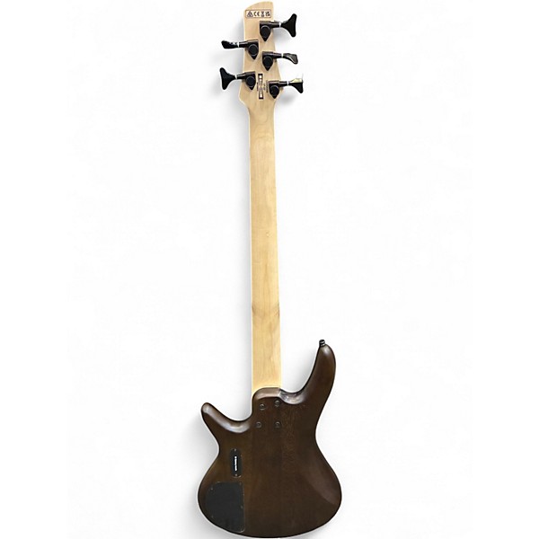 Used Ibanez GSR205 5 String Brown Electric Bass Guitar