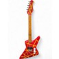 Vintage 1980s Hondo Deluxe 781 RED Solid Body Electric Guitar thumbnail