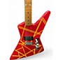 Vintage 1980s Hondo Deluxe 781 RED Solid Body Electric Guitar