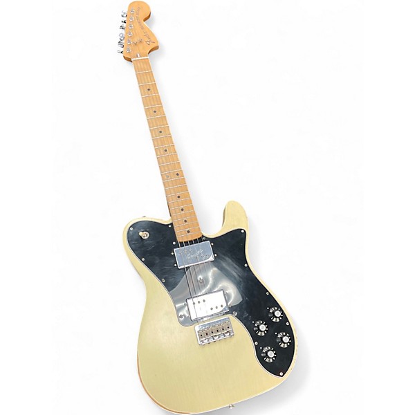 Used 2021 Fender ROAD WORN 1970'S TELECASTER DELUXE Olympic White Solid Body Electric Guitar