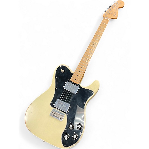 Used 2021 Fender ROAD WORN 1970'S TELECASTER DELUXE Olympic White Solid Body Electric Guitar