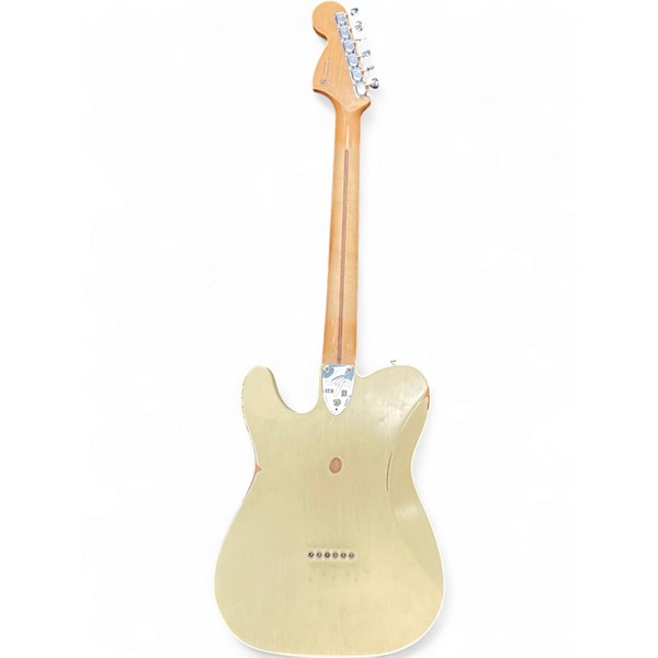 Used 2021 Fender ROAD WORN 1970'S TELECASTER DELUXE Olympic White Solid Body Electric Guitar