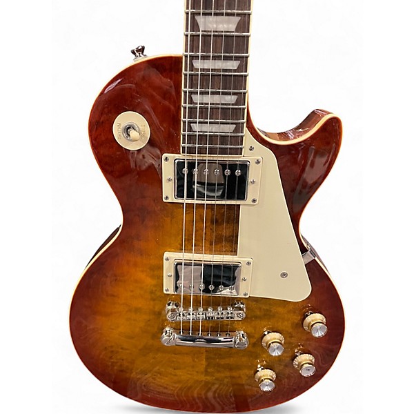 Used Epiphone LES PAUL STANDARD 60S QUILT WASHED CHERRY SUNBURST Solid Body Electric Guitar