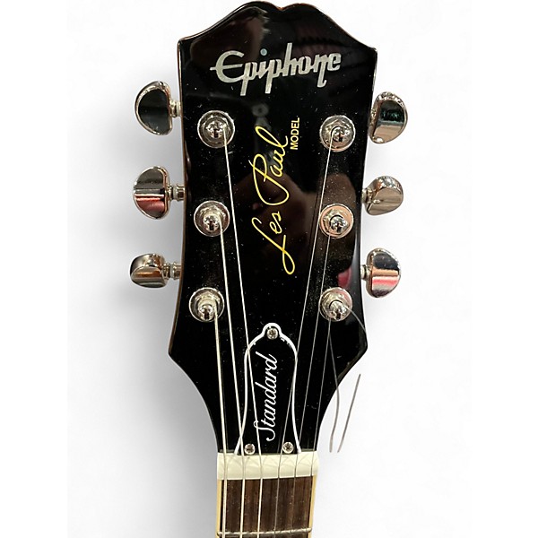Used Epiphone LES PAUL STANDARD 60S QUILT WASHED CHERRY SUNBURST Solid Body Electric Guitar