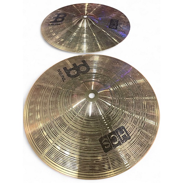 Used MEINL 13in HCS Hi Hat Pair Cymbal