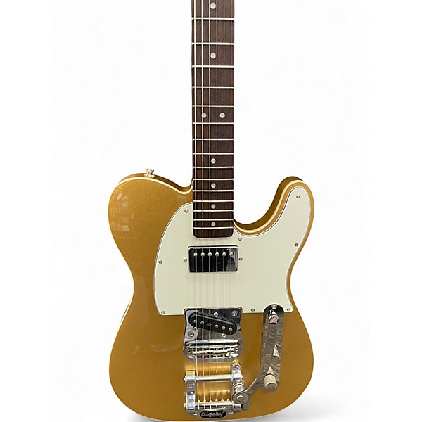 Used Squier Classic Vibe '60s Custom Telecaster SH E Aztec Gold Solid Body Electric Guitar